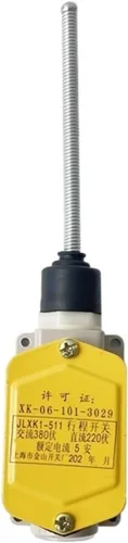 Vista 3 de HEXEH Interruptor de límite Límite Micro Stroke Switch 5A 380V Primavera Tipo Universal 1NO1NC Interruptores de control de reinicio automático
