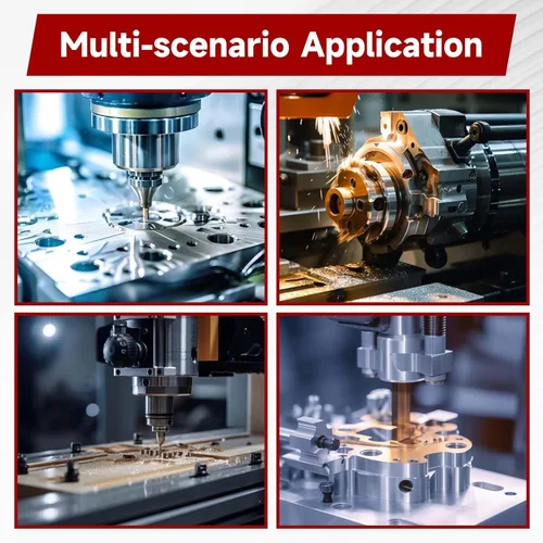 Vista 7 de findmall 1 par de precisión 2-4-6 bloques 23 agujeros emparejados .0002" bloque maquinista 246