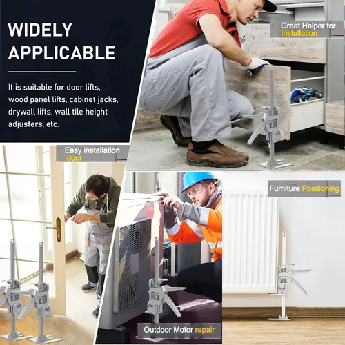 Vista 6 de Gato de Brazo Ahorrador de Trabajo (2 Piezas), Elevador de Gatos Multifunción de Acero Inoxidable de 15.5 Pulgadas, Gato Elevador de Herramienta