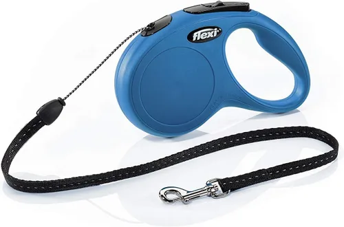 Vista 25 de Flexi Roll-Leine New Classic XS Gurt 3 M Azul Für Hunde, Katzen Und Kleintiere Bis Max. 26.5 lbs, Multicolor, Juventud XS/16