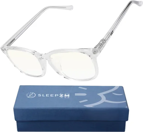 Vista 10 de 100% Blue Light Blocking Glasses - Better Sleep Anti Eye Strain Protection - Computer Gaming Women Men