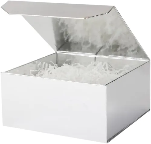 Vista 35 de 5 cajas de regalo rosa con cinta de 9.5 x 7 x 4 pulgadas, caja de regalo resistente con tapa para embalaje de regalo, cajas de almacenamiento