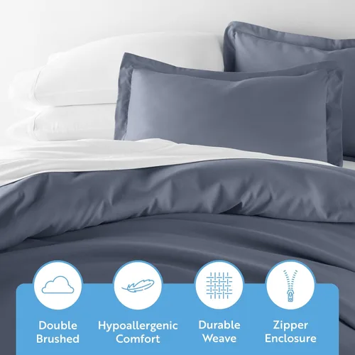 Vista 42 de Linen Market Funda de edredón individual para cama individual – Experimenta una comodidad similar a un hotel con una suavidad inigualable