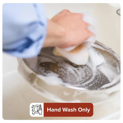 Vista 3 de Viking PureGlide Pro - Horno holandés antiadherente de 3 capas con tapa, fabricado sin PFAS, olla de inducción de 6 cuartos de galón, superficie