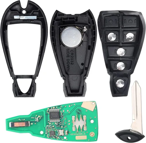 Vista 8 de Keymall Control remoto de entrada sin llave para Dodge Dart 2013 2014 2015 2016 433MHz ID46 chip (FCC ID:M3N32297100 P/N: 56046773) 4+1 botones