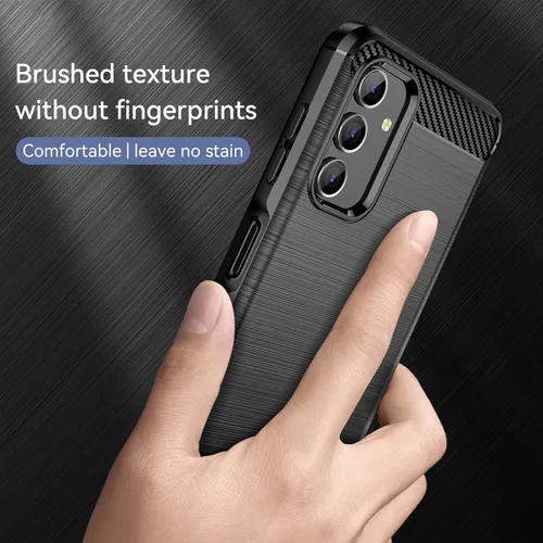 Vista 4 de Funda para Samsung A13 5G, funda para Galaxy A13 5G, con protector de pantalla HD, absorción de golpes, funda protectora de goma suave para Samsung