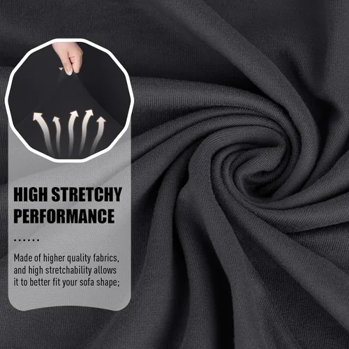 Vista 9 de TAOCOCO Fundas Elásticas para Sillones Reclinables de 3 Piezas Fundas Sólidas para Muebles Funda para Sillón Reclinable Fundas Deslizables