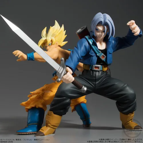 Vista 5 de Bandai Dragon Ball Styling Trunks "Dragon Ball Z" Figura moldeada