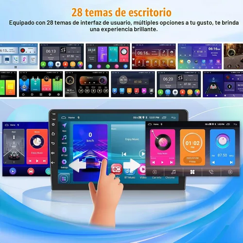Vista 7 de [DSP y EQ] Radio de coche 2+64G para Honda Pilot 2006-2008 con Carplay inalámbrico/Android Auto, pantalla táctil de 9 pulgadas para estéreo de auto