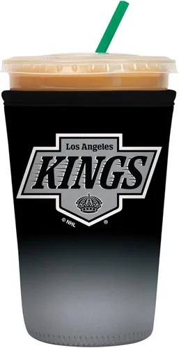 Vista 29 de Sok It Java Sok NHL - Funda de neopreno aislada para taza de café helado y soda fría (Patos Anaheim, S: 16-20 onzas)