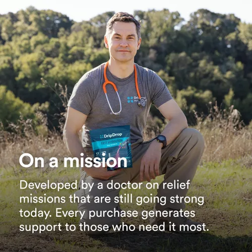 Vista 3 de DripDrop Hidratación - Paquetes de polvo de electrolitos - Piña Colada, Mango, Açaí, Maracuyá, Sandía, Baya, Limón, Naranja - 32