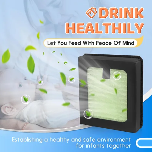 Vista 2 de Filtro HEPA de repuesto compatible con Baby Brezza Bottle Dryer Advanced y Baby Brezza Bottle Washer Pro