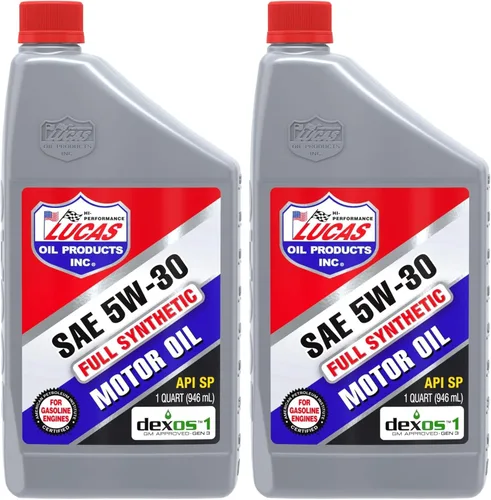 Vista 13 de Lucas Oil Aceite de motor sintético 10082 SAE 5W-20, 1 cuarto de galón