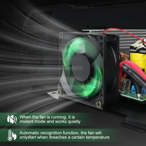 Vista 2 de RV WF-8955-MBA Convertidor de 55 amperios - Wf-8955an Unidad de reemplazo del conjunto del convertidor de potencia para WF-8955 y convertidor