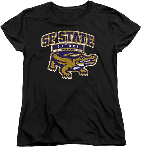 Vista 80 de LOGOVISION Colección oficial de camisetas para mujer con diseño de logotipo de Collegiate Mascot