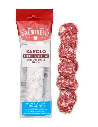 Vista 7 de Creminelli - Carnes finas artesanales italianas, Finocchio Salami, 5.5 onzas