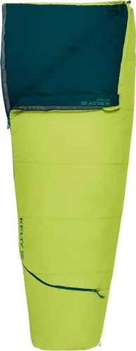 Vista 2 de Kelty Rambler - Saco de dormir sintético CloudLoft con aislamiento de 50 grados, se abre completamente a una manta, cremallera antiarrugas y más