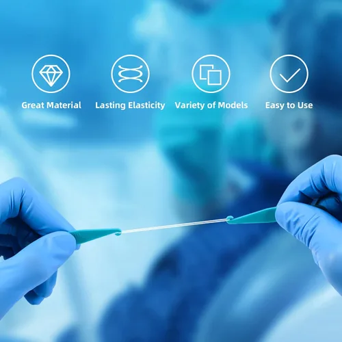 Vista 9 de 500 Piezas Bandas de Goma Elásticas Ortodónticas Bandas de Tracción de Goma para Dientes Torcidos, Espacios entre Dientes, Diademas, Colas