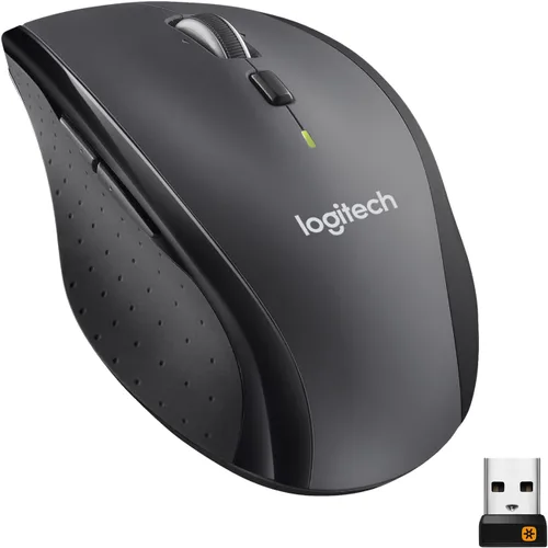 Vista 13 de Logitech M720 - Ratón inalámbrico de triatlón, Bluetooth, receptor unificador USB, 1000 DPI, 6 botones programables, batería de 2 años, compatible