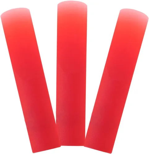 3 piezas de repuesto para clarinete cañas de resina oboe cañas de resina silenciosa saxofón saxofón saxofón fagot sustituto apéndice manual