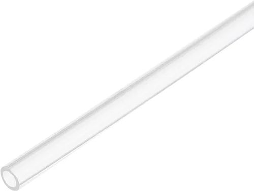 Vista 30 de MECCANIXITY Tubo de plástico rígido redondo transparente de acrílico 2 mm ID 4 mm OD 305 mm (12 ") para lámparas y linternas, sistema