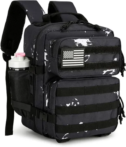 Vista 14 de 9L Mini Tactical Backpack for Men and Women Tactical Backpack Small for Hiking Small Tactical Bag (Pink&LakeBlue)