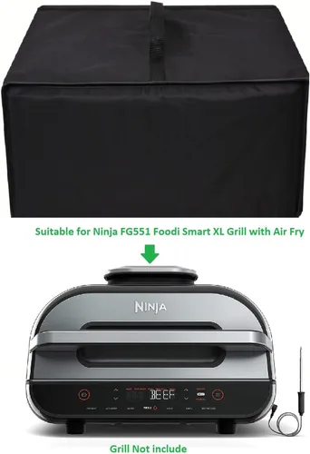 Vista 3 de AF-WAN Tapas resistentes al agua para Ninja Foodi Smart XL 6 en 1 para parrilla interior con freidora de aire (apta para DG551)