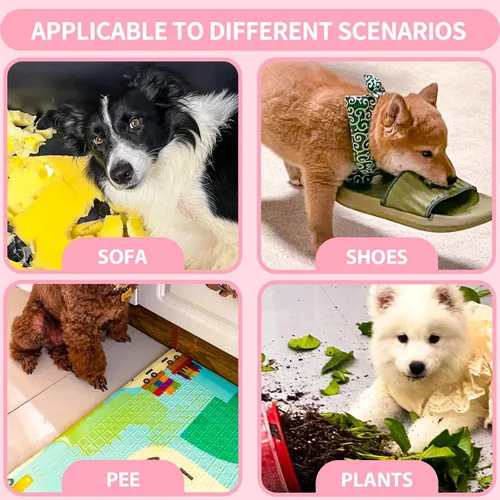 Vista 5 de Spray de manzana amarga para perros, eficaz y seguro, antimasticar, 4.1 fl oz, espray natural sin masticar para perros, sin alcohol y sin crueldad