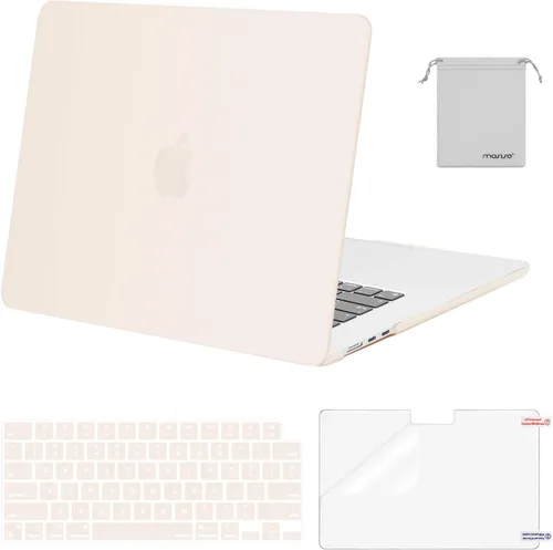 Vista 20 de MOSISO Funda resistente a los arañazos compatible con MacBook Air de 15 pulgadas M5 2026 M4 2025 M3 M2 2024 2023 A3448 A3241 A3114 A2941, carcasa