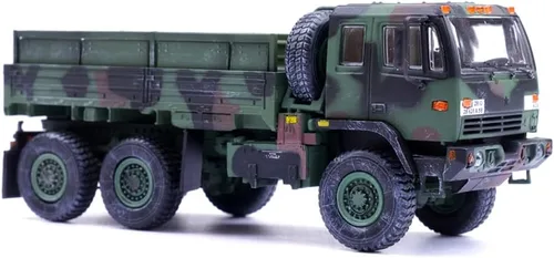 Vista 6 de Motor city classics Vehículo táctico mediano US M1083 escala 1:72 – Camuflaje de la OTAN - 12218PA - Panzerkampf