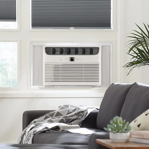 Vista 6 de Mxclimate Paneles laterales de aire acondicionado de ventana con marco, kit de cortina de relleno de acordeón de CA para ventana, paneles