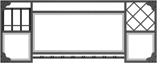 Vista 8 de Shelves Wine Rack Wall Mounted Bar Shelves with Hanging Wine Glass Rack Holder Mini Bar Liquor Cabinet Bar Bottle Display Shelf Whiskey Shelf