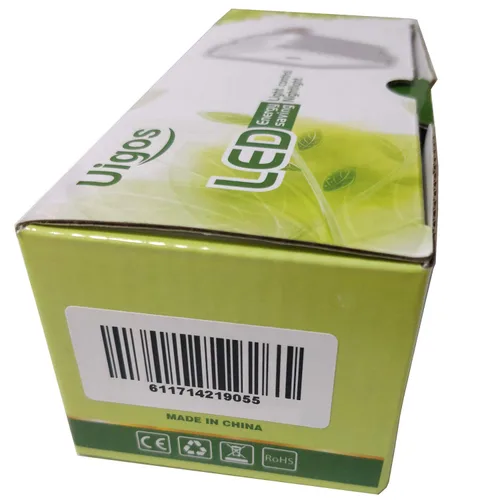 Vista 8 de Uigos - Lámpara de noche LED con sensor inteligente de atardecer a amanecer, luz blanca natural, 0.5 W, enchufe, paquete de 6