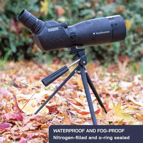 Vista 5 de Omano Smithsonian - Visores de observación para disparar objetivos – 20-60 x 60 pulgadas para observación de aves – El mejor visor de detección