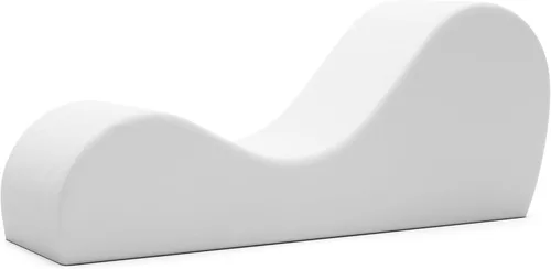 Vista 48 de Avana Elegante tumbona para yoga, para estiramiento, relajación, berenjena.