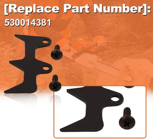 Vista 3 de Bucking Spur Spike para motosierra Husqvarna 36 41 136 137 141 142 Pieza de repuesto, espiga de parachoques, tornillo.