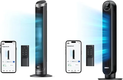 Dreo Paquete de ventilador de torre inteligente para dormitorios