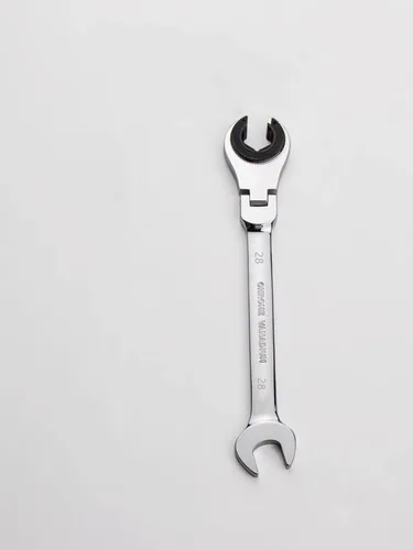 Vista 11 de FLZOSPER 11mm Tuerca de Tubo Fijo Métrica, Llave de Engranaje de Cabeza Flexible, Llave de Combinación de Trinquete Fija