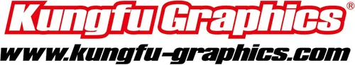 Vista 8 de Juego de calcomanías Kungfu Graphics personalizadas para Suzuki DRZ 400 SM Supermoto 1999, 2000, 2001, 2002, 2003, 2004, 2005, 2006, 2007, 2008