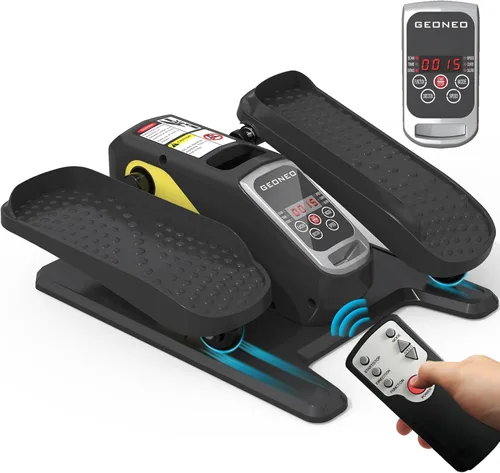 Under Desk Elliptical Machine, Electric Elliptical Exerciser for Senior, Quiet & Small Electric Seated Pedal Exerciser for Home with Display