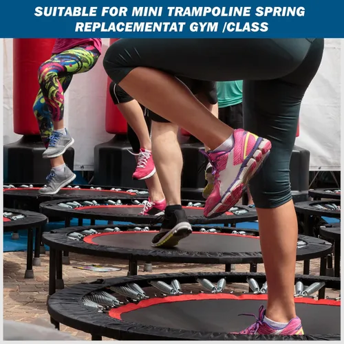 Vista 7 de Tudomro Resortes de repuesto para trampolín – Acero inoxidable resistente a la intemperie Metal Trampolín Tirando Herramienta Accesorios