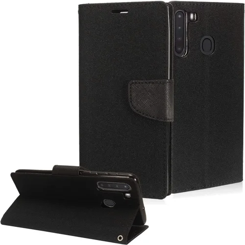 Vista 14 de Para Samsung Galaxy A21 (SM-A215) - Funda de teléfono estilo cepillado - CS3 Gris