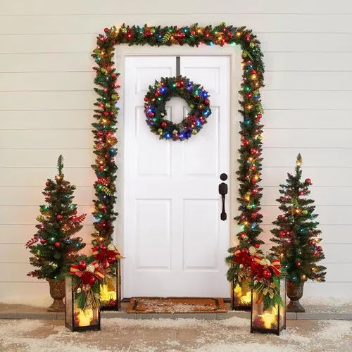 BrylaneHome Colección Hollis preiluminada de 6 piezas - Luces múltiples