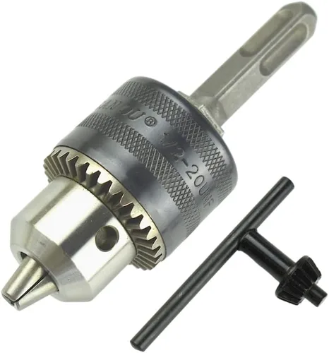 Vista 19 de CHANCS 3/8-24UNF Adaptador de portabrocas de 0.059 in-0.394 in con vástago SDS Plus y adaptador hembra cuadrado de 1/2 pulgada para taladro de llave