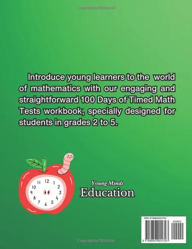 Vista 2 de 100 Days of Timed Tests - Multiplication Times Tables 1-12, Ages 7-11, Grades 2-4, 25 - 60 Questions Per Page, Answer Key Provided.