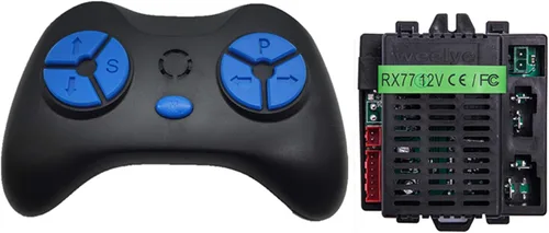 weelye RX77 12V Niños Powered Ride on Car 2.4G Bluetooth Control remoto y receptor Kit Controlador Caja de Control Accesorios para Niños Eléctrico