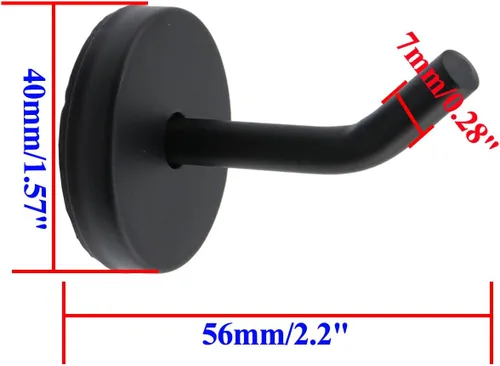 Vista 2 de Ganchos para Abrigos Ganchos para Toallas de Acero Inoxidable Resistentes Ganchos de Pared para Colgar Ropa Soporte de Pared para Toallas