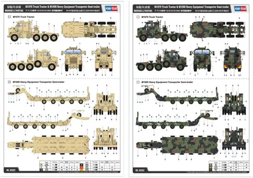 Vista 5 de Hobby Boss Kit de construcción de modelo de vehículo M1070/M1000 HETS (HY85502)