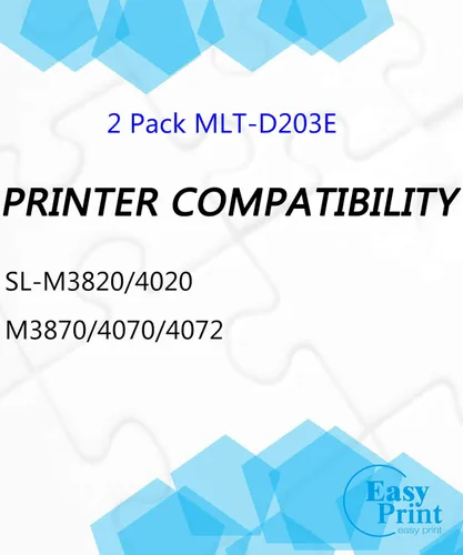 Vista 5 de EASYPRINT - Cartucho de tóner compatible con MLT-D203E MLTD203E de alto rendimiento MLT-D203E D203E utilizado para impresora Samsung SL- M3820 M4020