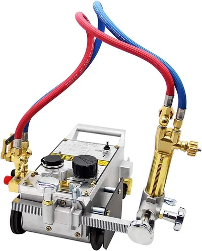 Vista 5 de TECHTONGDA Máquina de corte de gas de línea recta automática Quemador de antorcha de pista